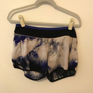 Lululemon speed shorts